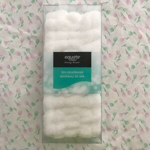 New Spa Headband Equate Beauty White